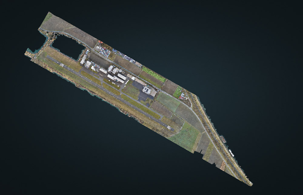 project airport - 3d Modell Flugplatz Straubing