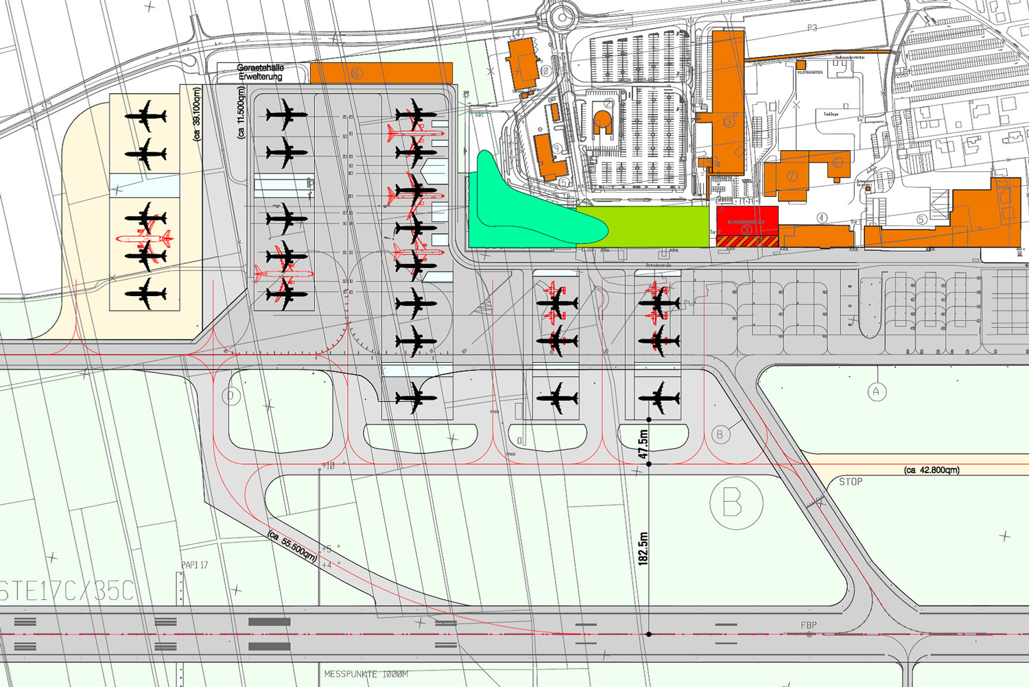 PROJECT airport, Rahmen masterplanung, Flughafen Graz